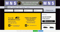 Desktop Screenshot of mnsmotors.com